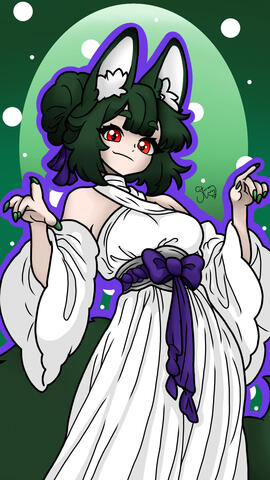 Emerald Kitsune